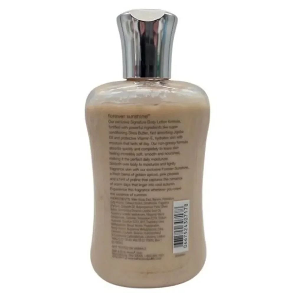 Bath & Body Works Forever Sunshine Body Lotion 8 oz ~90% Full Retired Scent